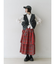 アシメドロストギャザーシャツ