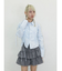 アシメドロストギャザーシャツ