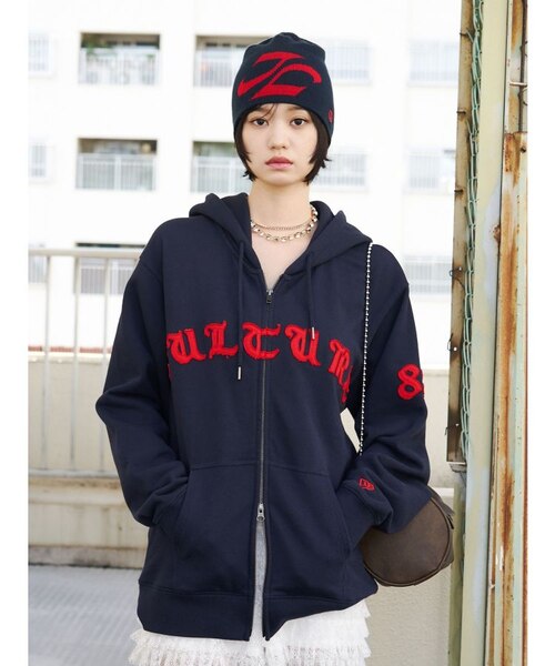 jouetie - joutie フリース NEW ERA?×jouetie】ZIPフーディ｜ジュエティの通販｜&mall