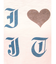 I LOVE jt Tシャツ