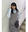 イレギュラーギャザーキャミワンピース