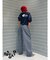 【Something ×PosTokyo】Front gather Sporty Tops