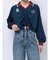 【Something ×PosTokyo】Front gather Sporty Tops