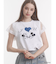 【Mickey&Minnie】ILOVEレースリメイクトップス