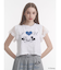 【Mickey&Minnie】ILOVEレースリメイクトップス