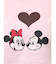 【Mickey&Minnie】ILOVEレースリメイクトップス