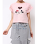 【Mickey&Minnie】ILOVEレースリメイクトップス