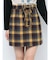 レースアップボックスミニスカート