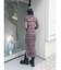 【jouetie×HTH】スリットニットワンピース【コラボ】