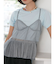 チュールドッキングTシャツ
