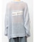 【KevinCummins×jouetie】フォトローゲージニット