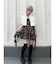 ドレープフリルカットワンピース