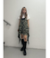 ドレープフリルカットワンピース