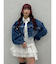 ワイドクロップドフリンジGジャン【セットアップ対応】