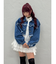 ワイドクロップドフリンジGジャン【セットアップ対応】