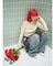 【Something ×PosTokyo】PANEL BALLON WIDE DENIM
