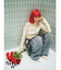 【Something ×PosTokyo】PANEL BALLON WIDE DENIM