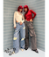 【Something ×PosTokyo】PANEL BALLON WIDE DENIM