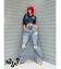【Something ×PosTokyo】PANEL BALLON WIDE DENIM