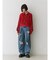 【Something ×PosTokyo】PANEL BALLON WIDE DENIM
