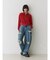 【Something ×PosTokyo】PANEL BALLON WIDE DENIM