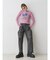 【Something ×PosTokyo】PANEL BALLON WIDE DENIM
