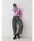 【Something ×PosTokyo】PANEL BALLON WIDE DENIM