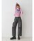 【Something ×PosTokyo】PANEL BALLON WIDE DENIM