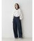 【Something ×PosTokyo】PANEL BALLON WIDE DENIM