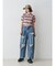 【Something ×PosTokyo】PANEL BALLON WIDE DENIM