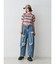 【Something ×PosTokyo】PANEL BALLON WIDE DENIM