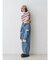【Something ×PosTokyo】PANEL BALLON WIDE DENIM