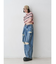 【Something ×PosTokyo】PANEL BALLON WIDE DENIM