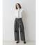 【Something ×PosTokyo】PANEL BALLON WIDE DENIM