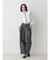 【Something ×PosTokyo】PANEL BALLON WIDE DENIM