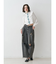 【Something ×PosTokyo】PANEL BALLON WIDE DENIM