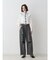 【Something ×PosTokyo】PANEL BALLON WIDE DENIM