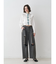 【Something ×PosTokyo】PANEL BALLON WIDE DENIM