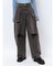 【Something ×PosTokyo】PANEL BALLON WIDE DENIM