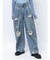 【Something ×PosTokyo】PANEL BALLON WIDE DENIM