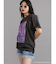 【JANIS】Tie-dye overlay print t-shirts【コラボ】