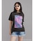 【JANIS】Tie-dye overlay print t-shirts【コラボ】