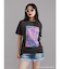 【JANIS】Tie-dye overlay print t-shirts【コラボ】