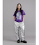 【JANIS】Tie-dye overlay print t-shirts【コラボ】