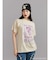 【JANIS】Tie-dye overlay print t-shirts【コラボ】