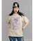 【JANIS】Tie-dye overlay print t-shirts【コラボ】