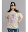 【JANIS】Tie-dye overlay print t-shirts【コラボ】