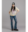 【JANIS】Tie-dye overlay print t-shirts【コラボ】