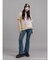 【JANIS】Tie-dye overlay print t-shirts【コラボ】