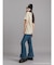 【JANIS】Tie-dye overlay print t-shirts【コラボ】